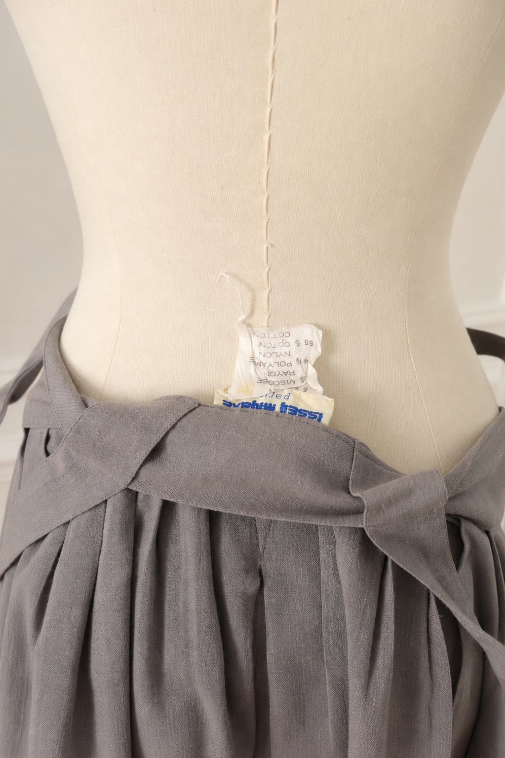 ISSEY MIYAKE – Rare spring summer 1978 Draped Culotte Jumpsuit