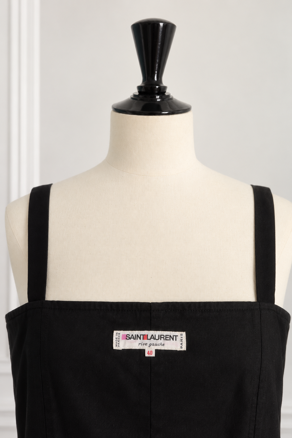 Saint Laurent Rive Gauche Rare 1970s Runway Bustier