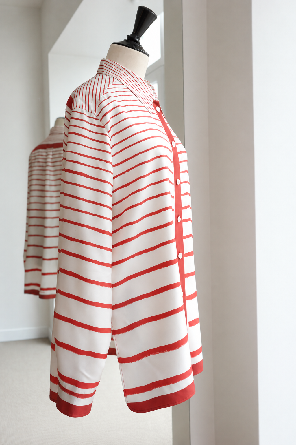 Hermès by Martin Margiela Vintage Silk Shirt – Mediterranean Print