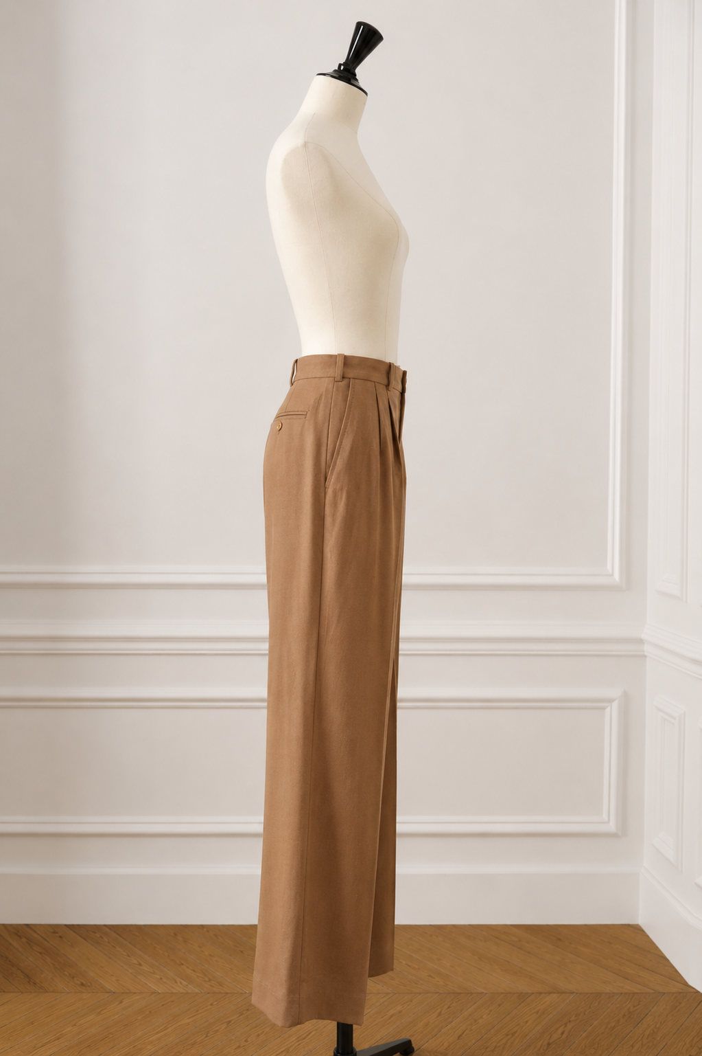 Hermès by Martin Margiela 100% Cashmere Trousers, FR38, made in france