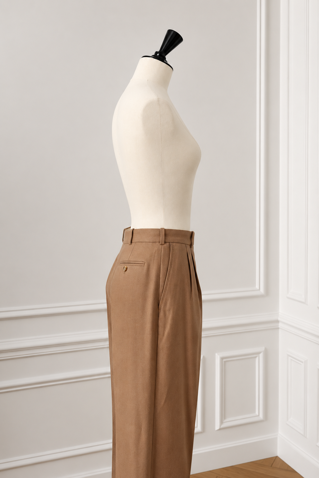 Hermès by Martin Margiela 100% Cashmere Trousers, FR38, made in france