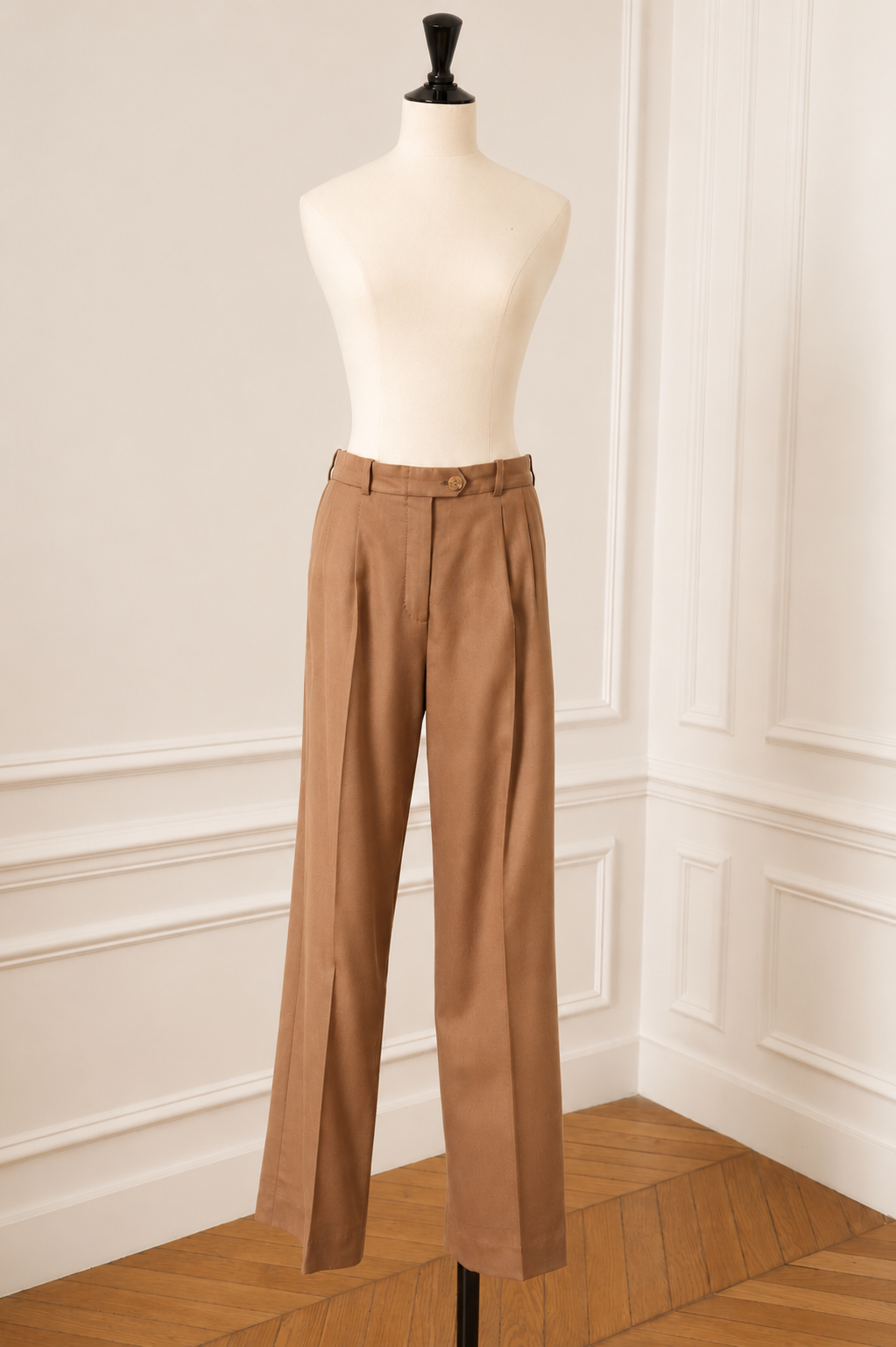 Hermès by Martin Margiela 100% Cashmere Trousers, FR38, made in france