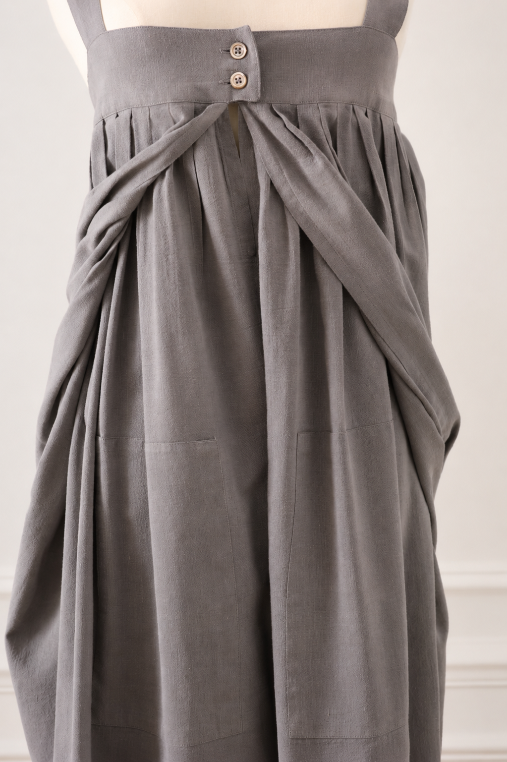 ISSEY MIYAKE – Rare spring summer 1978 Draped Culotte Jumpsuit