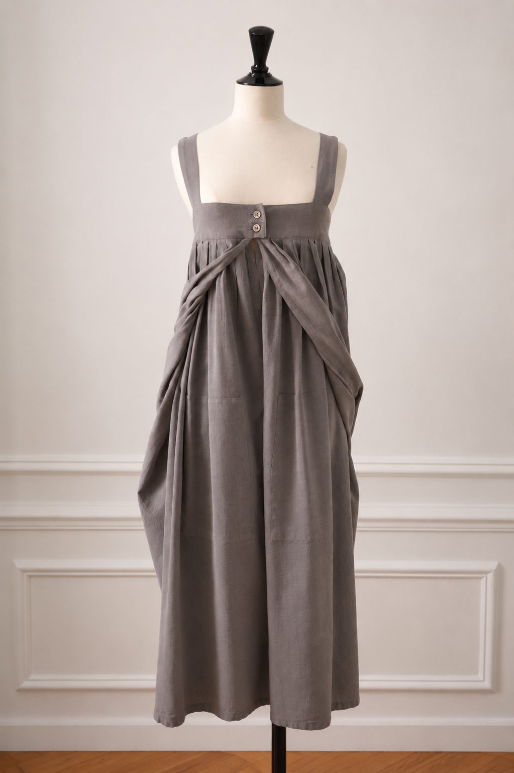 ISSEY MIYAKE – Rare spring summer 1978 Draped Culotte Jumpsuit