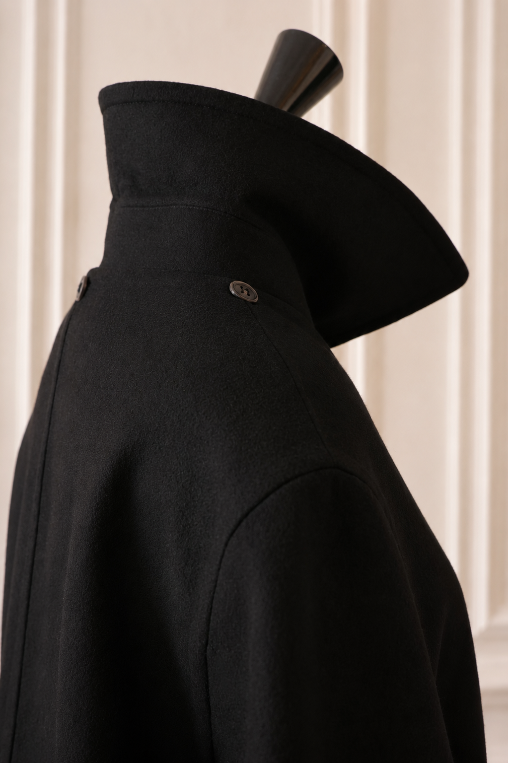 Hermès cashmere coat from the Martin Margiela era (1997–2003).