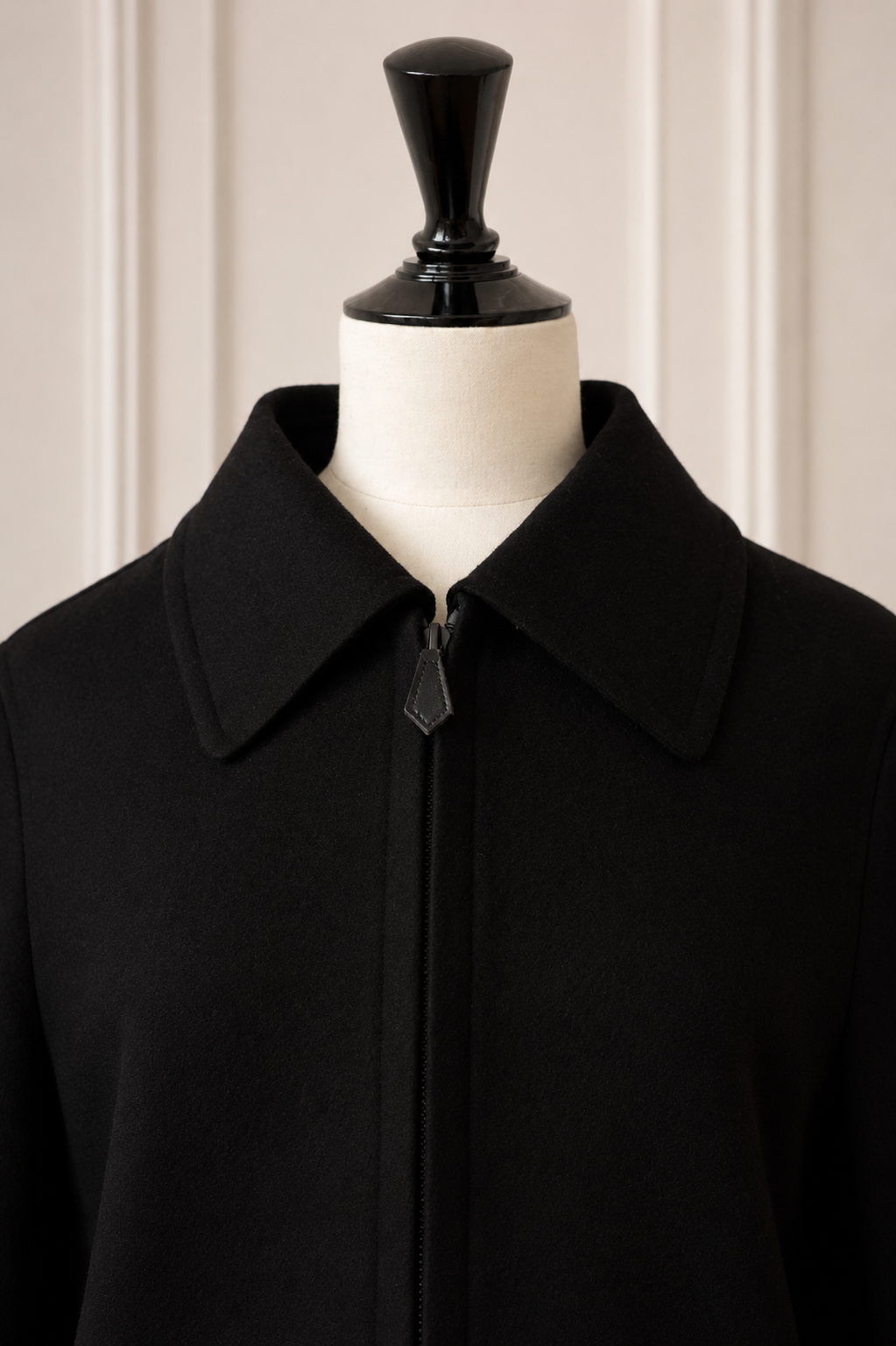 Hermès cashmere coat from the Martin Margiela era (1997–2003).