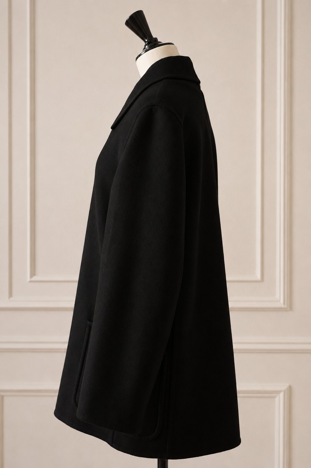 Hermès cashmere coat from the Martin Margiela era (1997–2003).