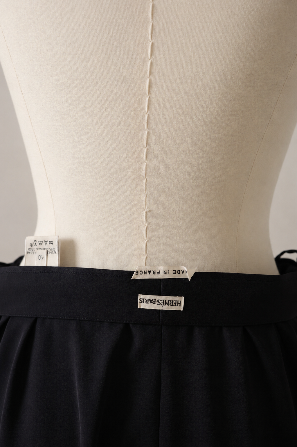 Hermès by Martin Margiela Wool & Silk Two-Piece Set (1997–2003)