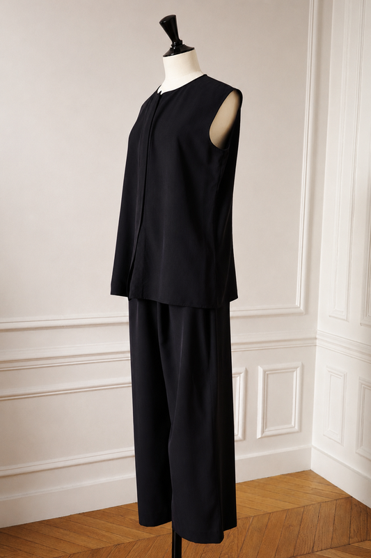 Hermès by Martin Margiela Wool & Silk Two-Piece Set (1997–2003)