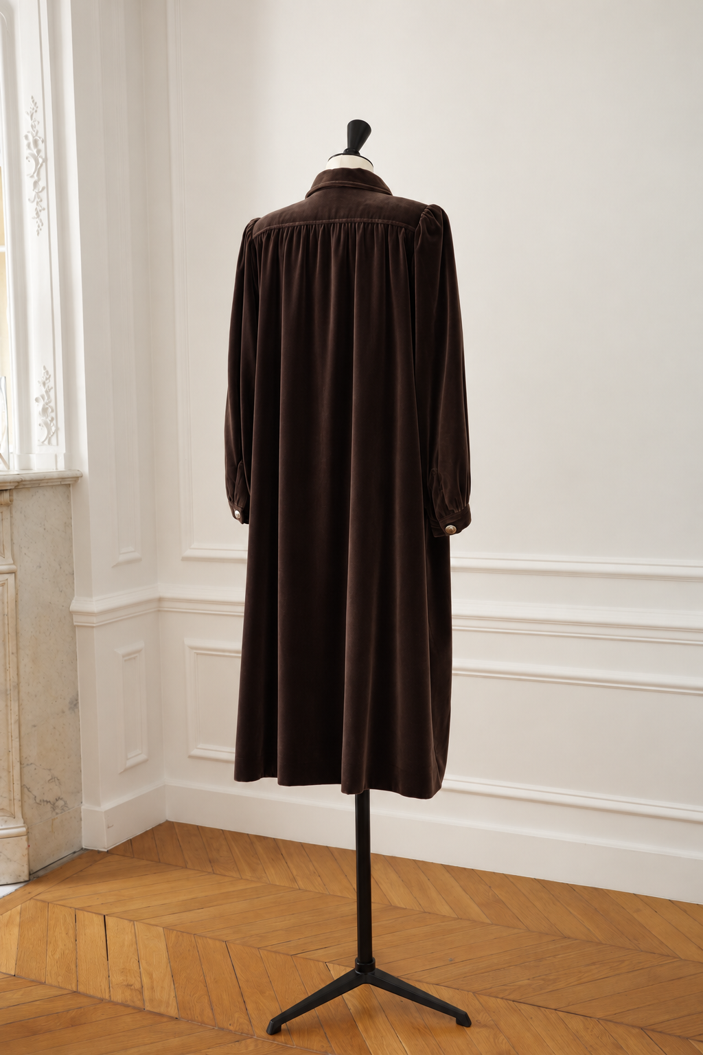 Saint Laurent Rive Gauche – Velvet Coat, 1970s