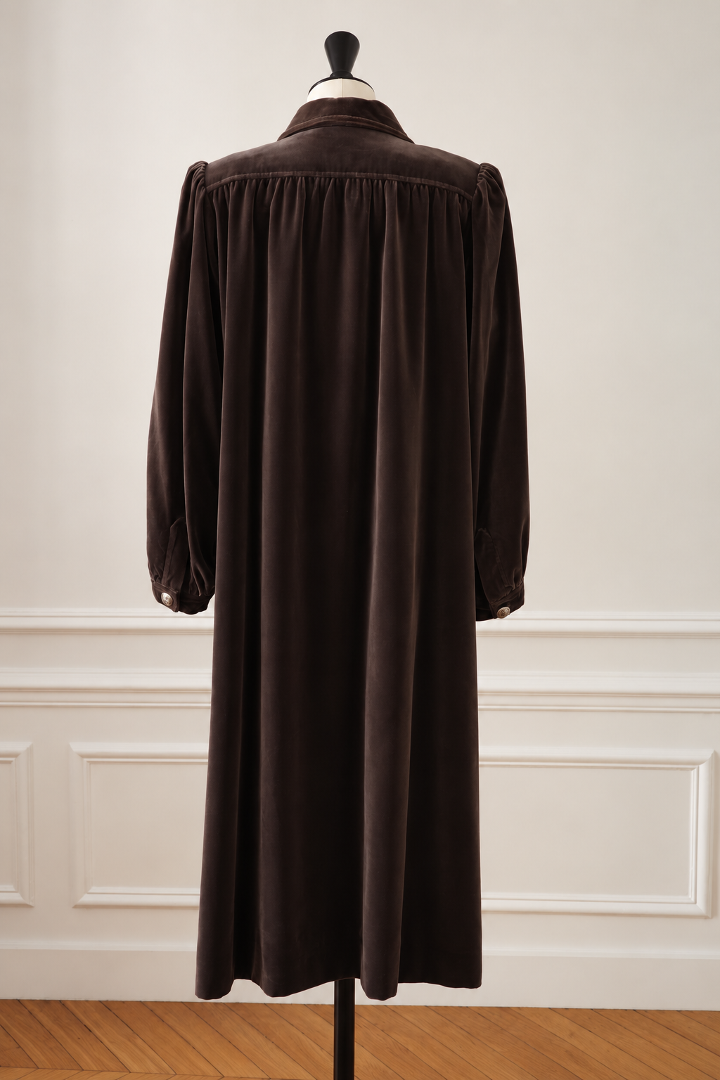 Saint Laurent Rive Gauche – Velvet Coat, 1970s