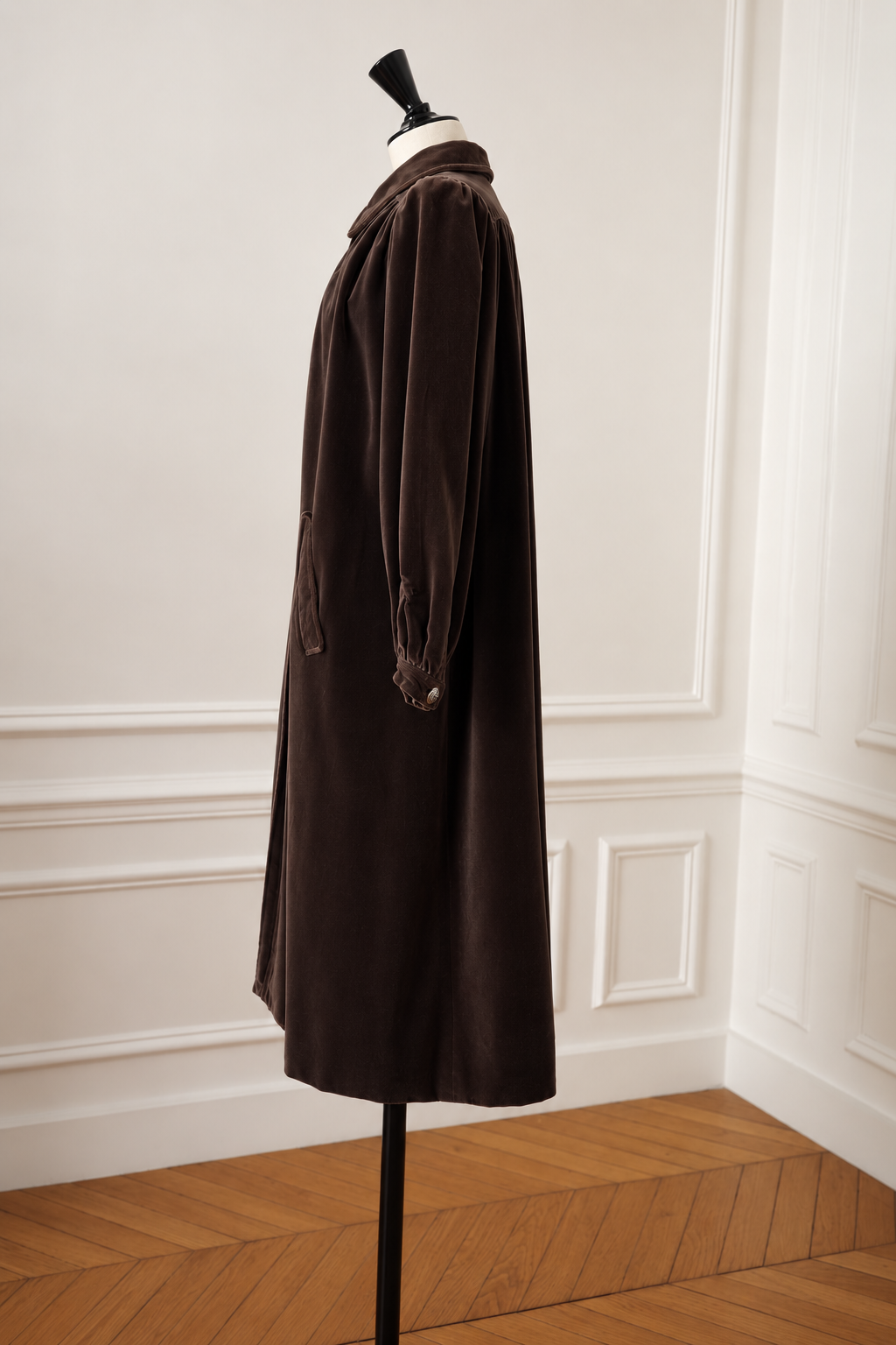 Saint Laurent Rive Gauche – Velvet Coat, 1970s