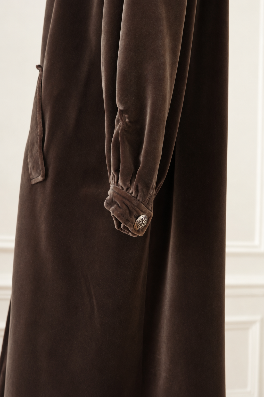 Saint Laurent Rive Gauche – Velvet Coat, 1970s