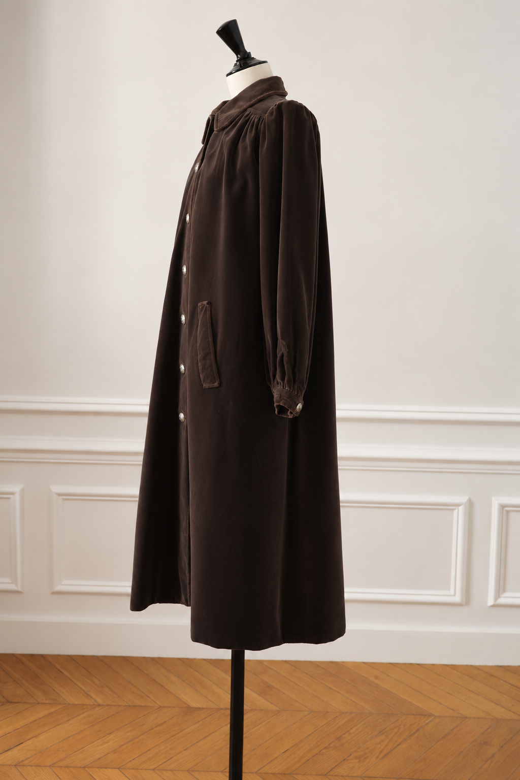 Saint Laurent Rive Gauche – Velvet Coat, 1970s