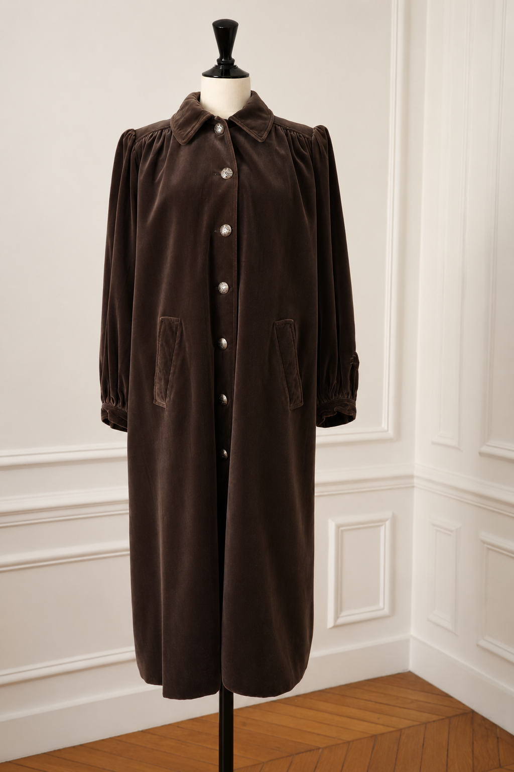 Saint Laurent Rive Gauche – Velvet Coat, 1970s