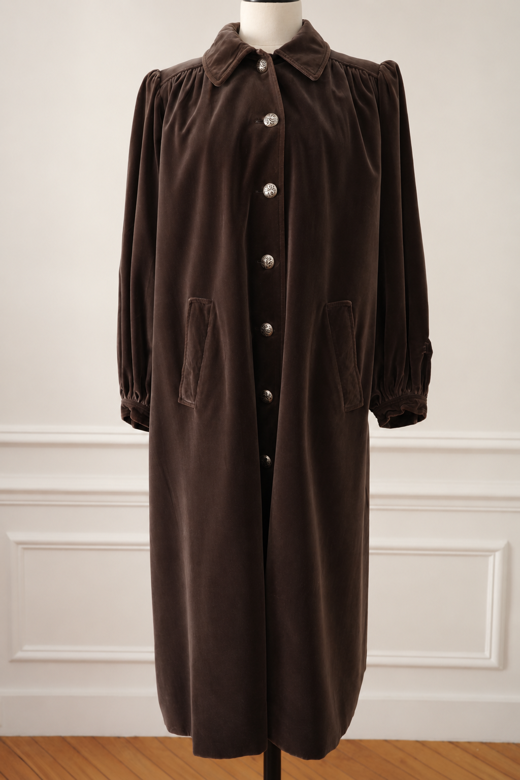 Saint Laurent Rive Gauche – Velvet Coat, 1970s