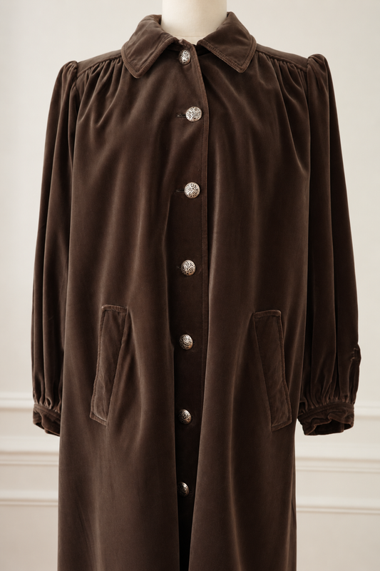Saint Laurent Rive Gauche – Velvet Coat, 1970s