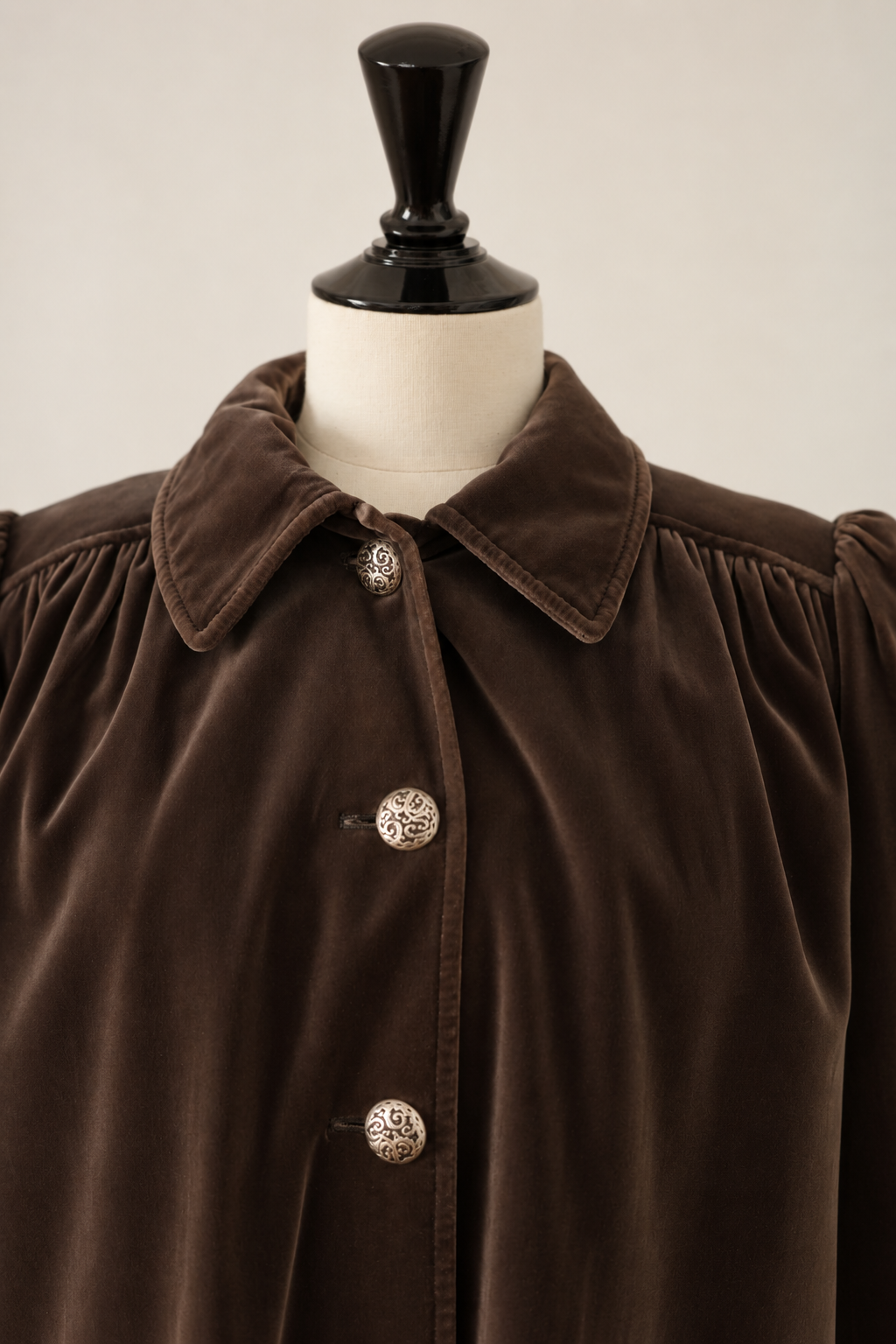 Saint Laurent Rive Gauche – Velvet Coat, 1970s
