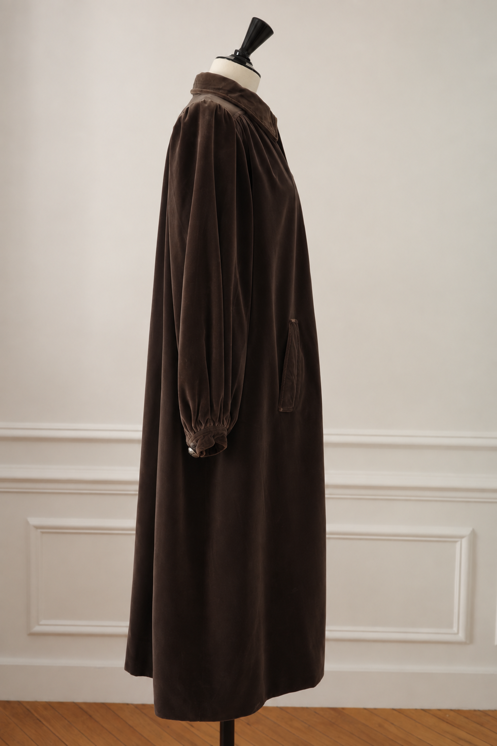 Saint Laurent Rive Gauche – Velvet Coat, 1970s