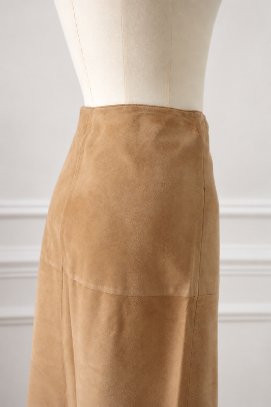Hermès by Martin Margiela, lambskin skirt, Spring 1999