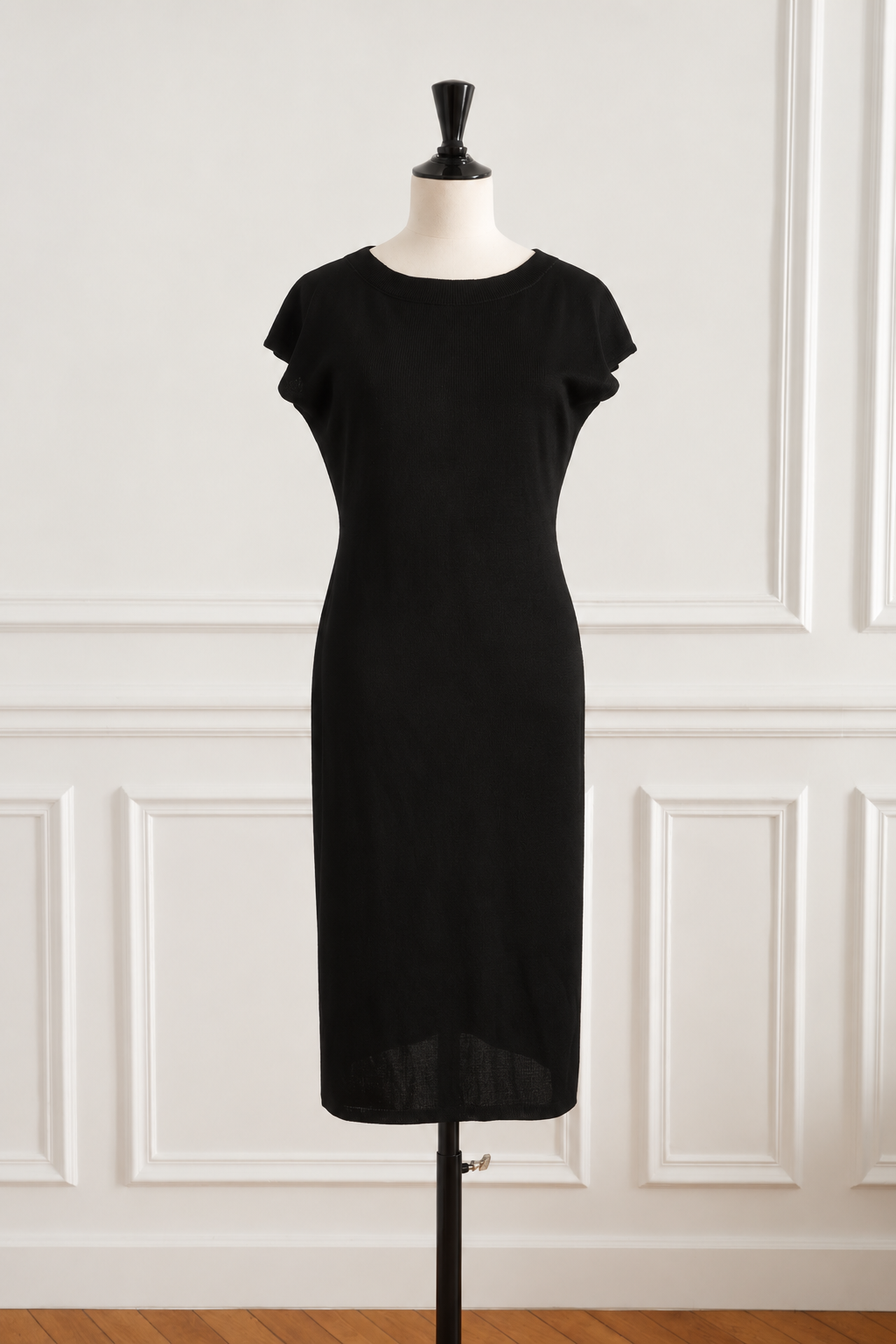 Azzedine Alaïa vintage black bodycon dress from the mid 1980s