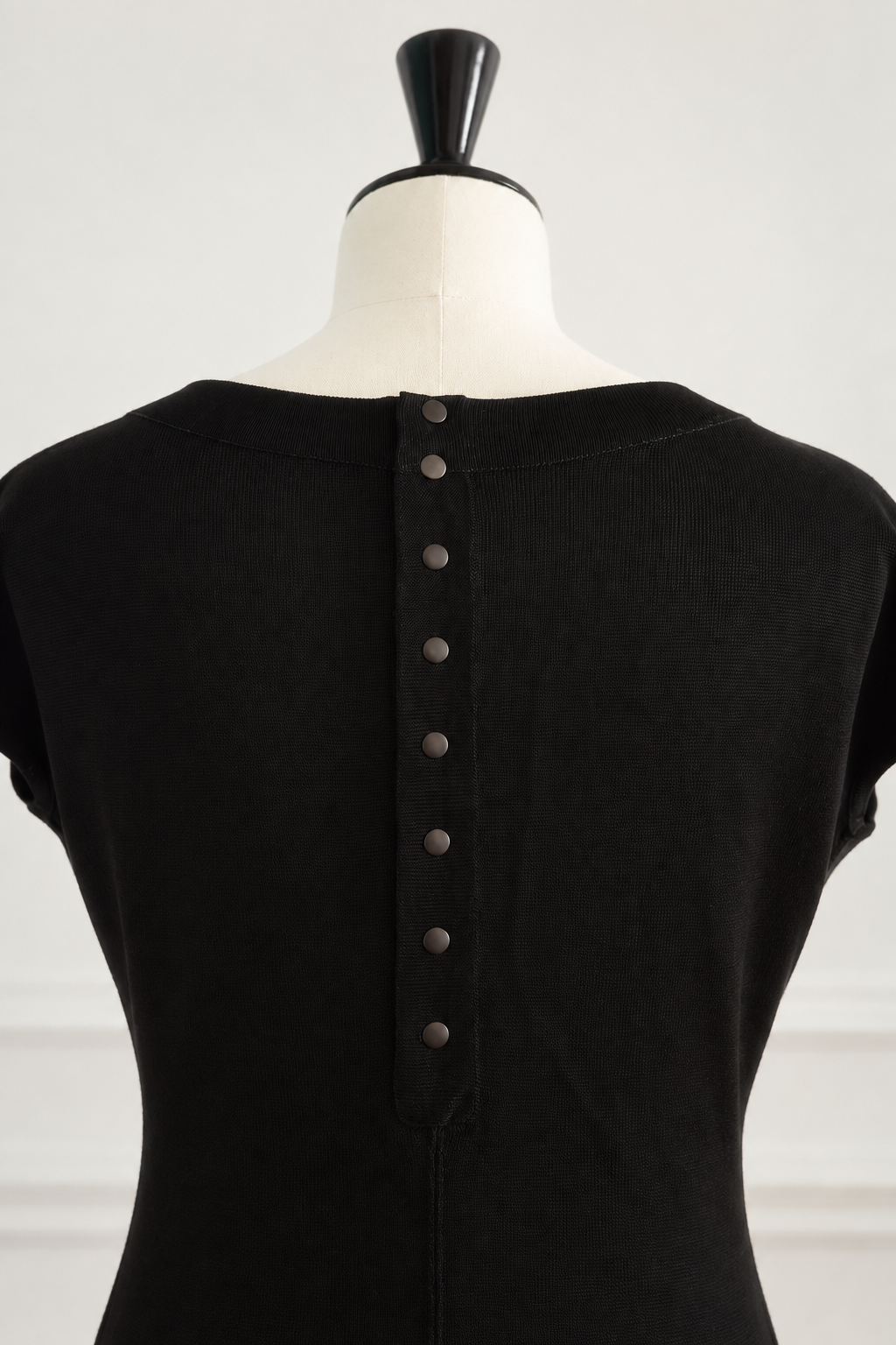 Azzedine Alaïa vintage black bodycon dress from the mid 1980s