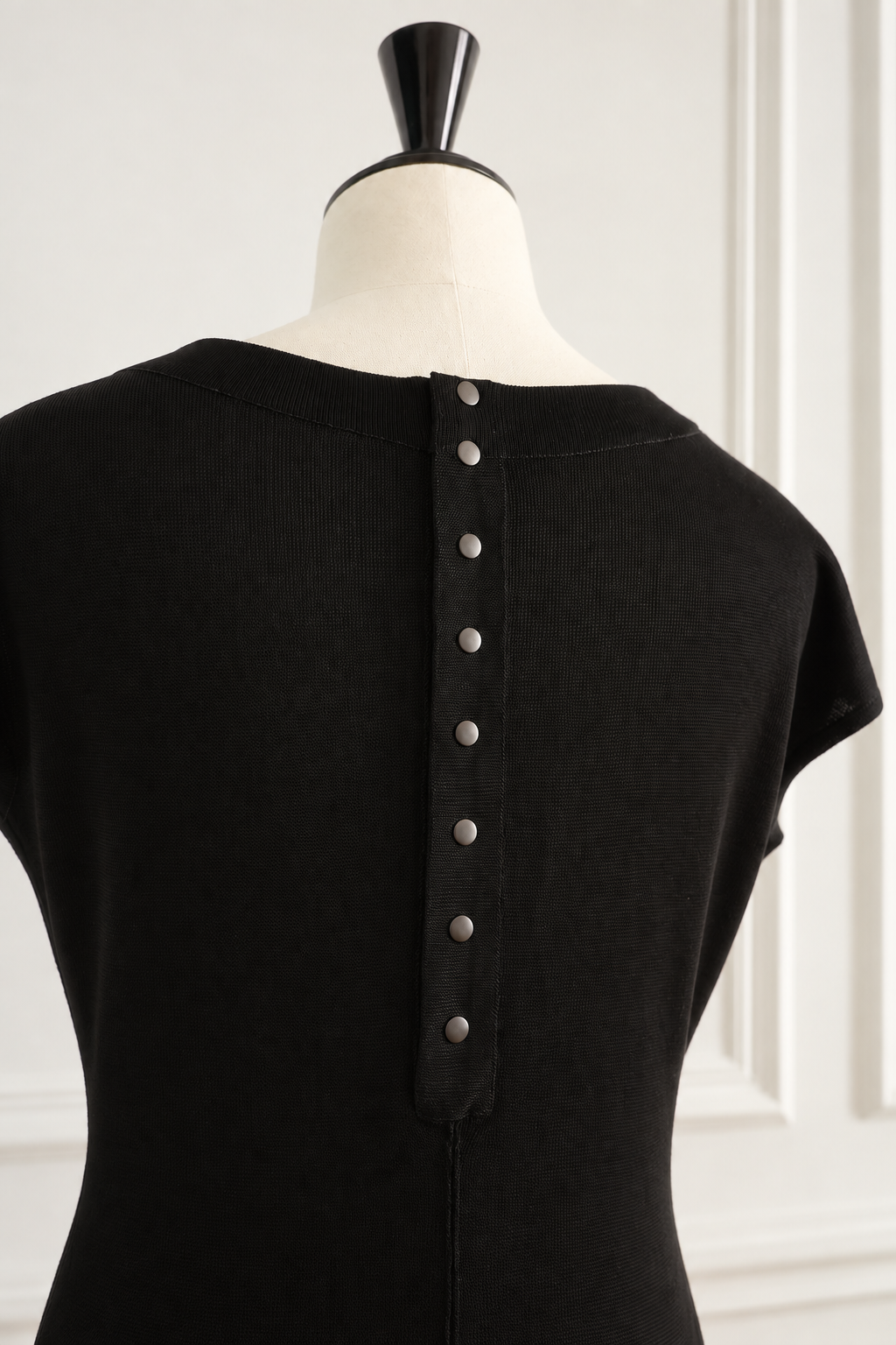 Azzedine Alaïa vintage black bodycon dress from the mid 1980s