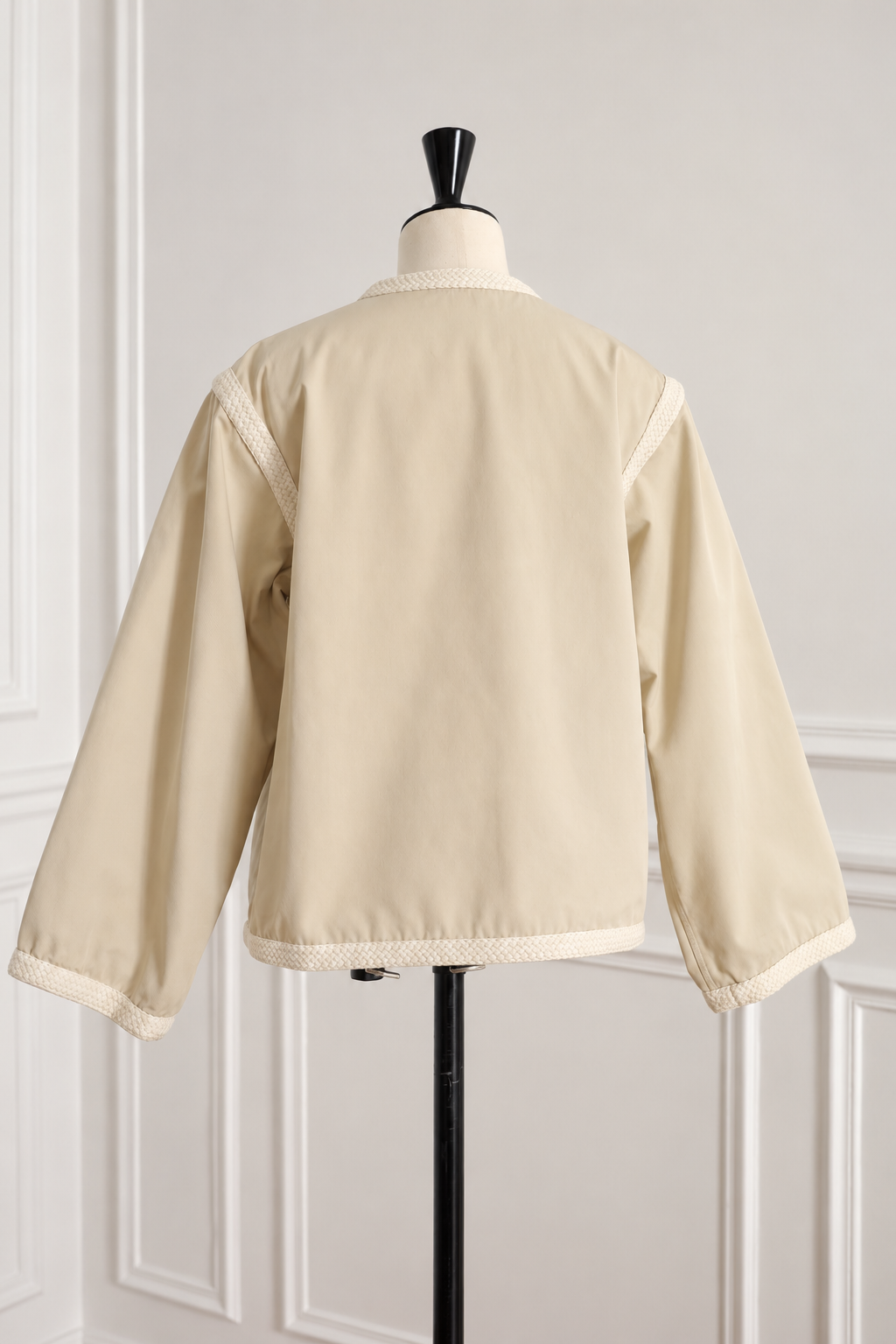 Saint Laurent Rive Gauche Beige Jacket — 1970s Ballets Russes Collection