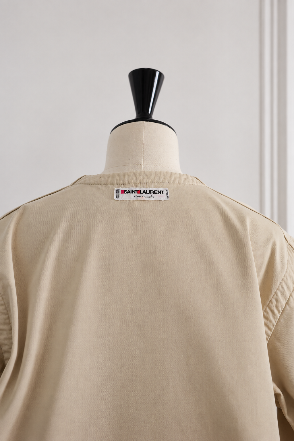 Saint Laurent Rive Gauche Beige Jacket — 1970s Ballets Russes Collection
