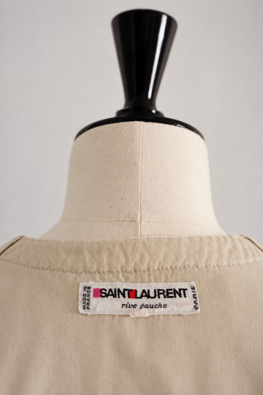 Saint Laurent Rive Gauche Beige Jacket — 1970s Ballets Russes Collection