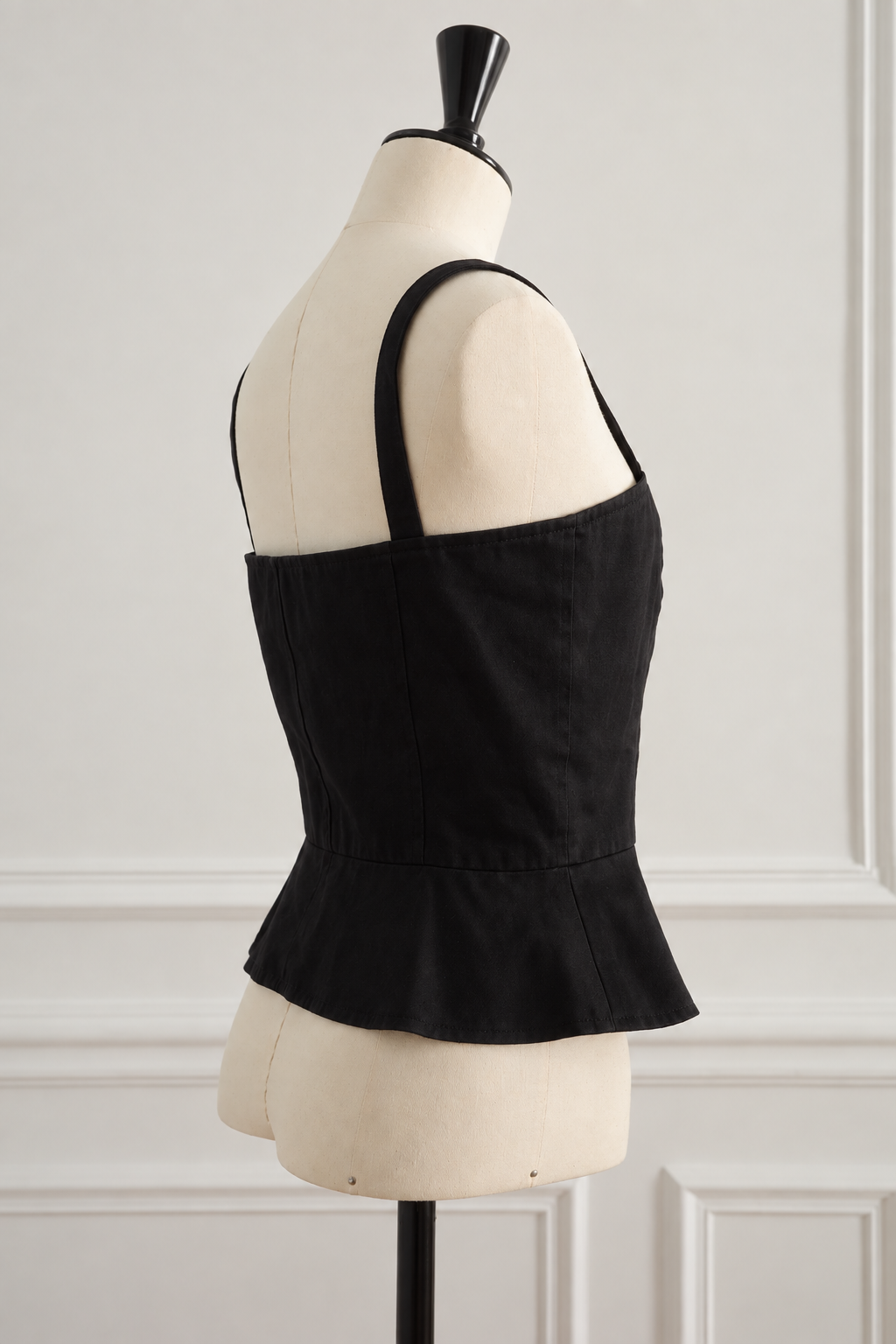 Saint Laurent Rive Gauche Rare 1970s Runway Bustier
