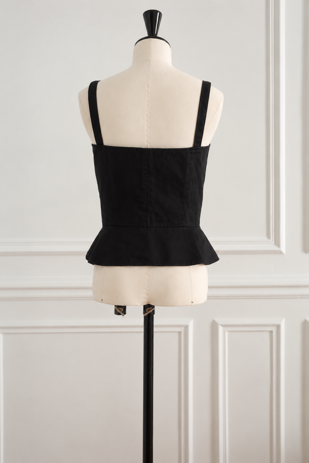 Saint Laurent Rive Gauche Rare 1970s Runway Bustier