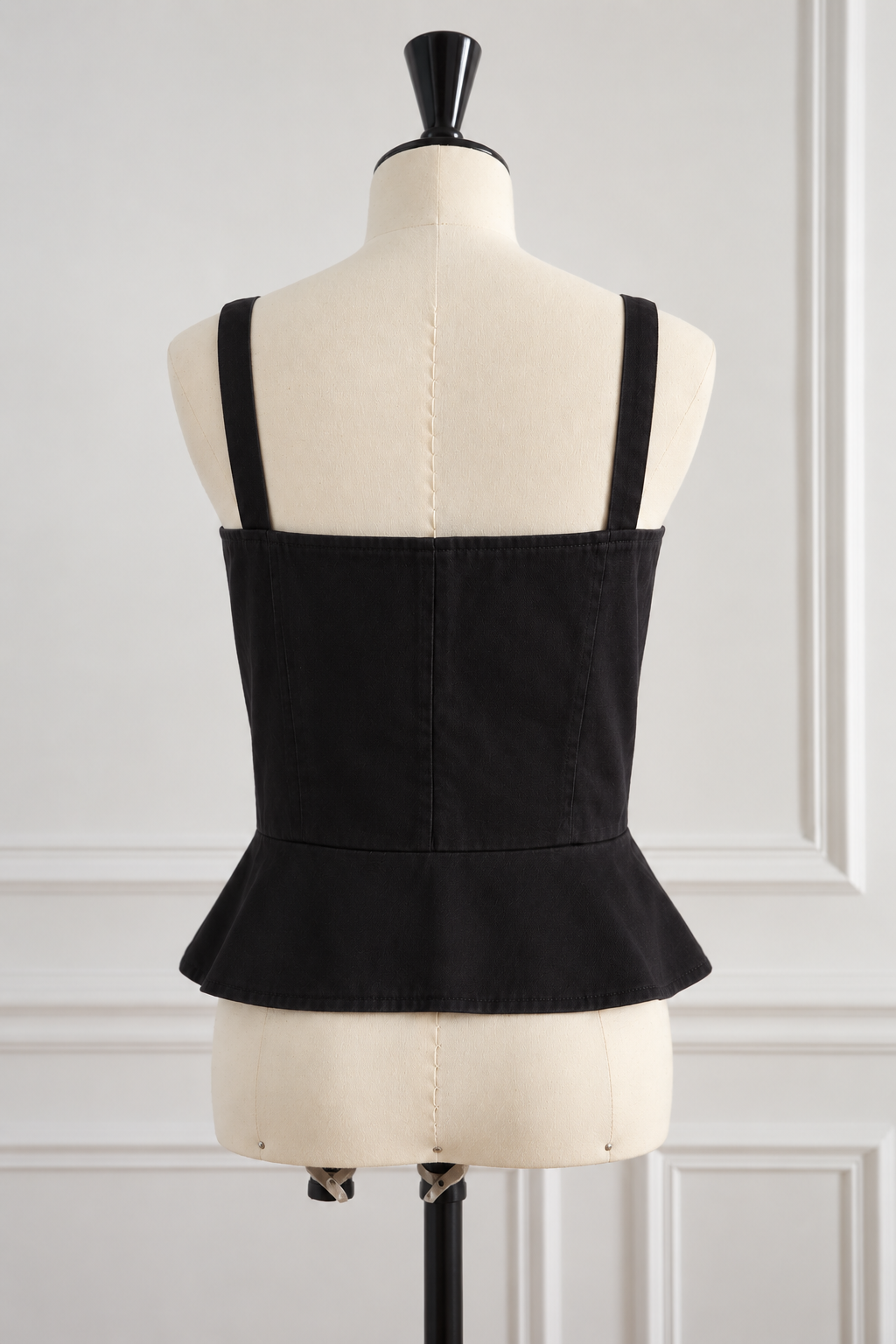 Saint Laurent Rive Gauche Rare 1970s Runway Bustier