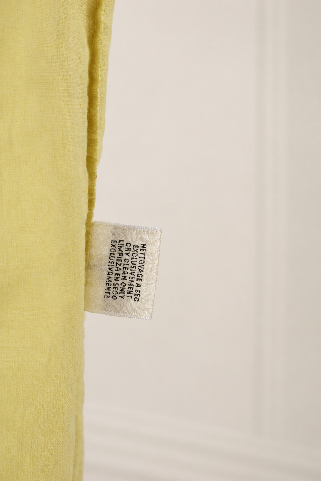 Hermès by Martin Margiela Vintage Yellow Linen Shirt, SS 2001, Women's