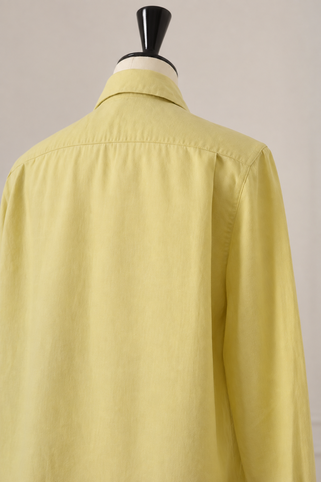 Hermès by Martin Margiela Vintage Yellow Linen Shirt, SS 2001, Women's
