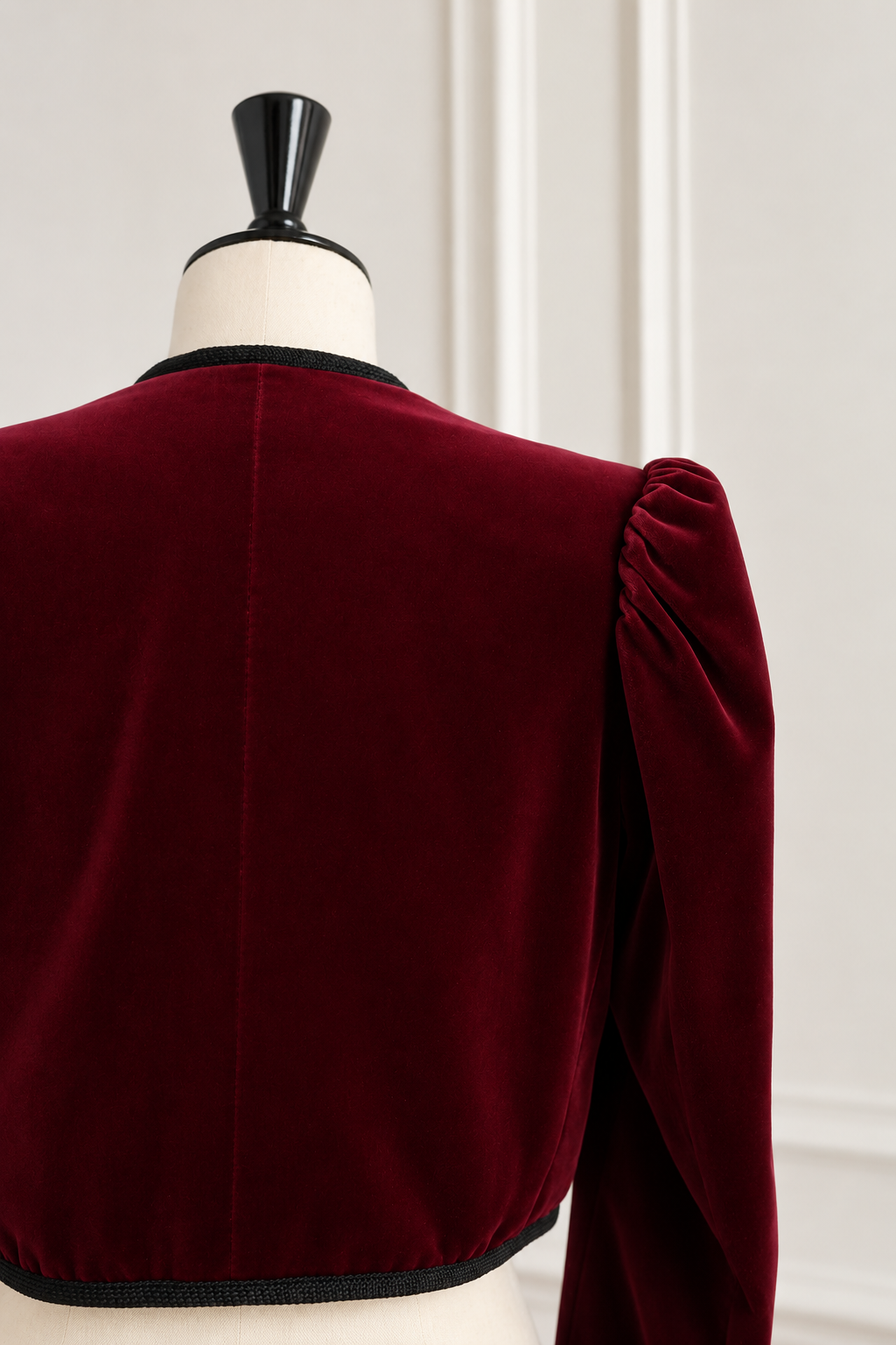 SAINT LAURENT Rive Gauche Paris – Silk Velvet Jacket