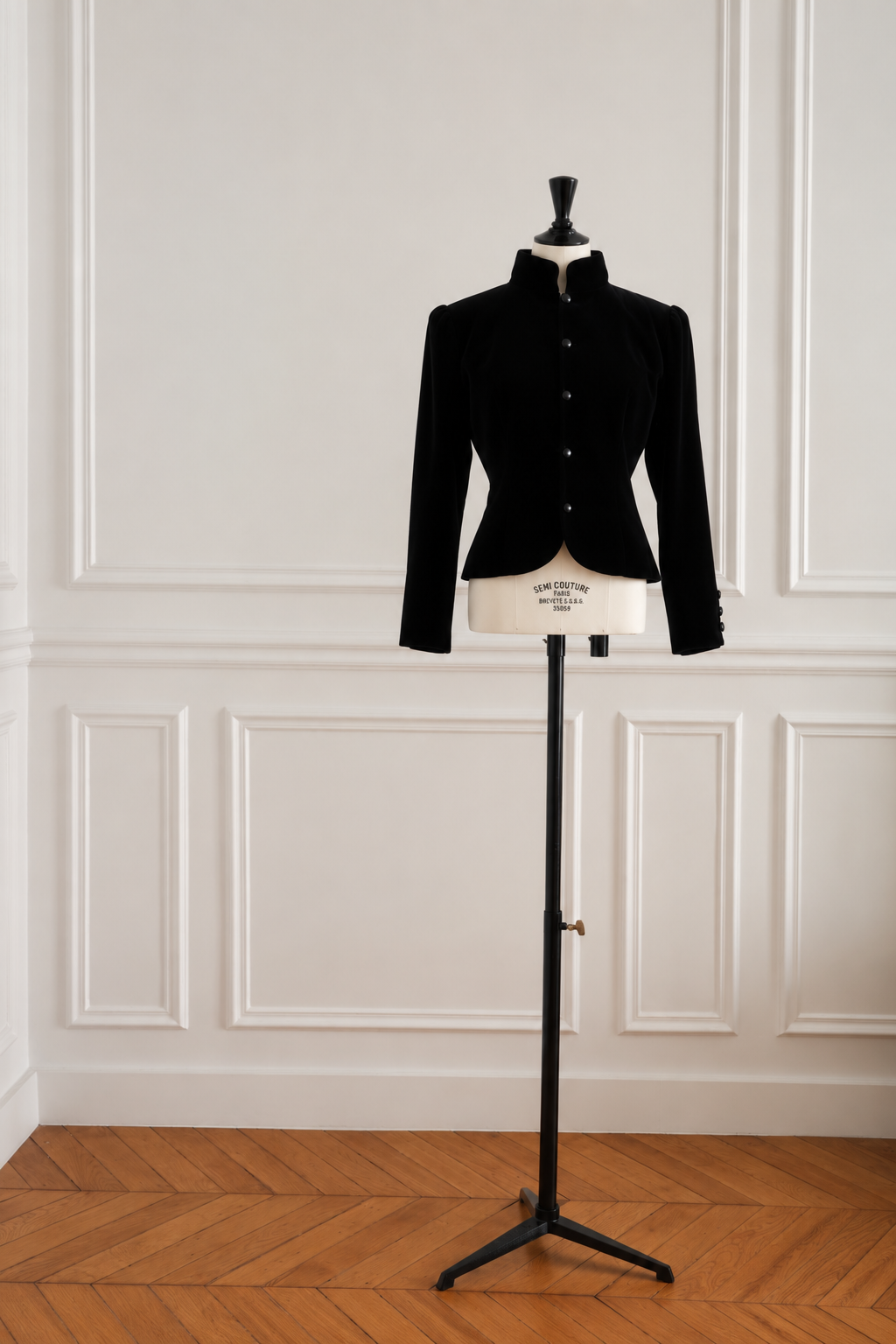 Saint Laurent Rive Gauche Vintage Velvet Jacket 1970s
