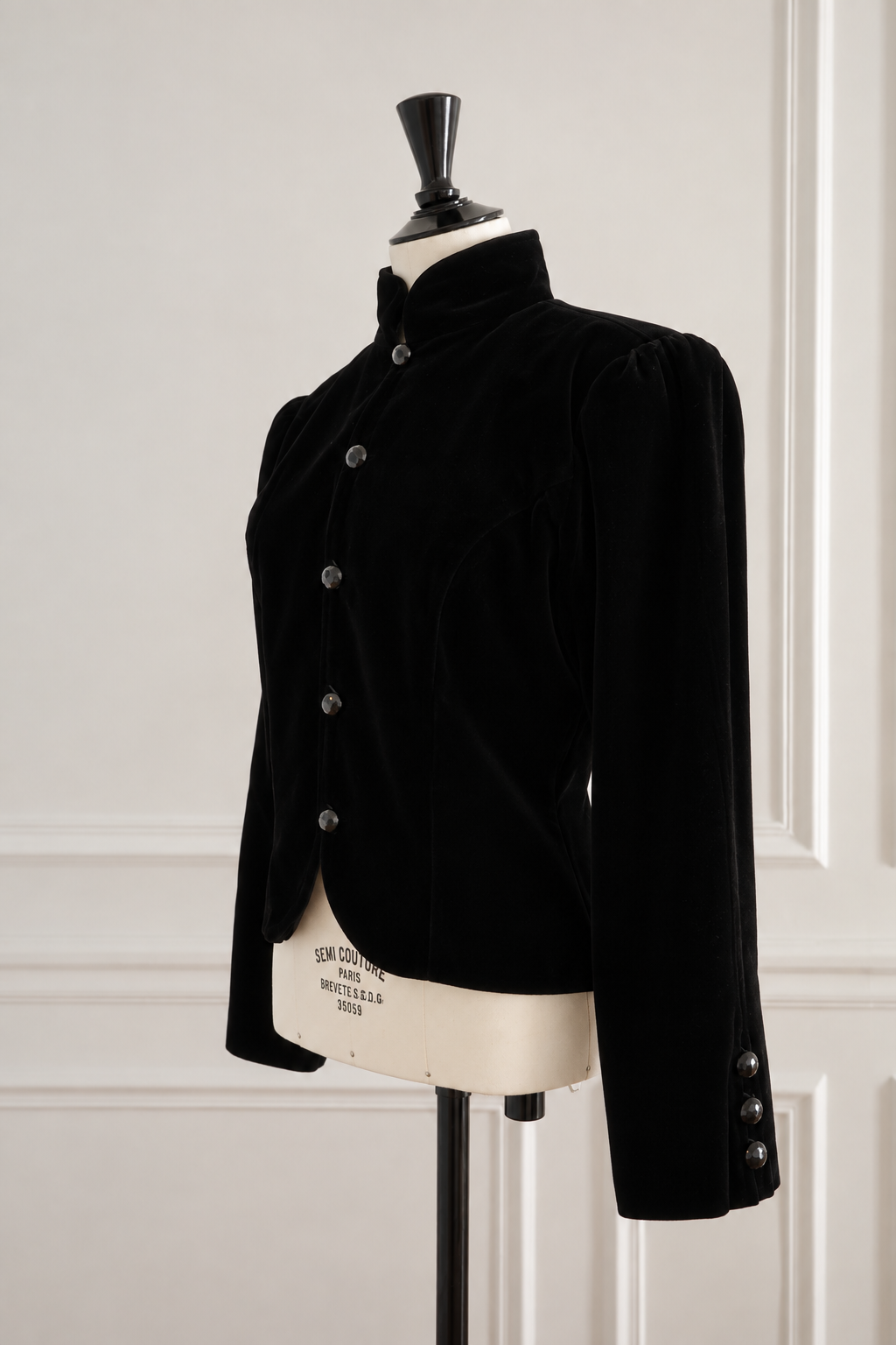 Saint Laurent Rive Gauche Vintage Velvet Jacket 1970s