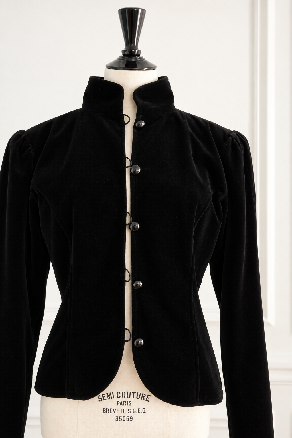Saint Laurent Rive Gauche Vintage Velvet Jacket 1970s