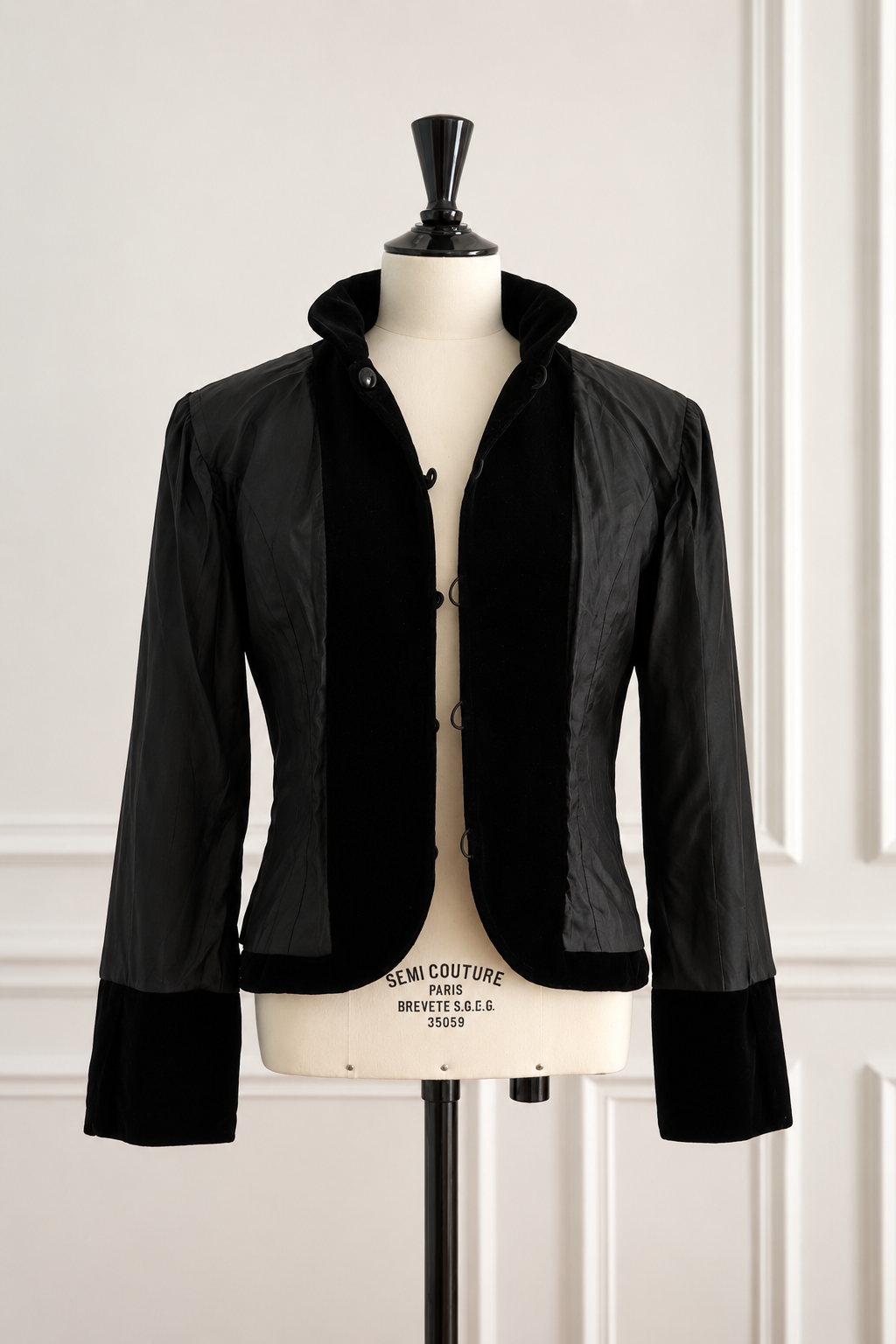 Saint Laurent Rive Gauche Vintage Velvet Jacket 1970s