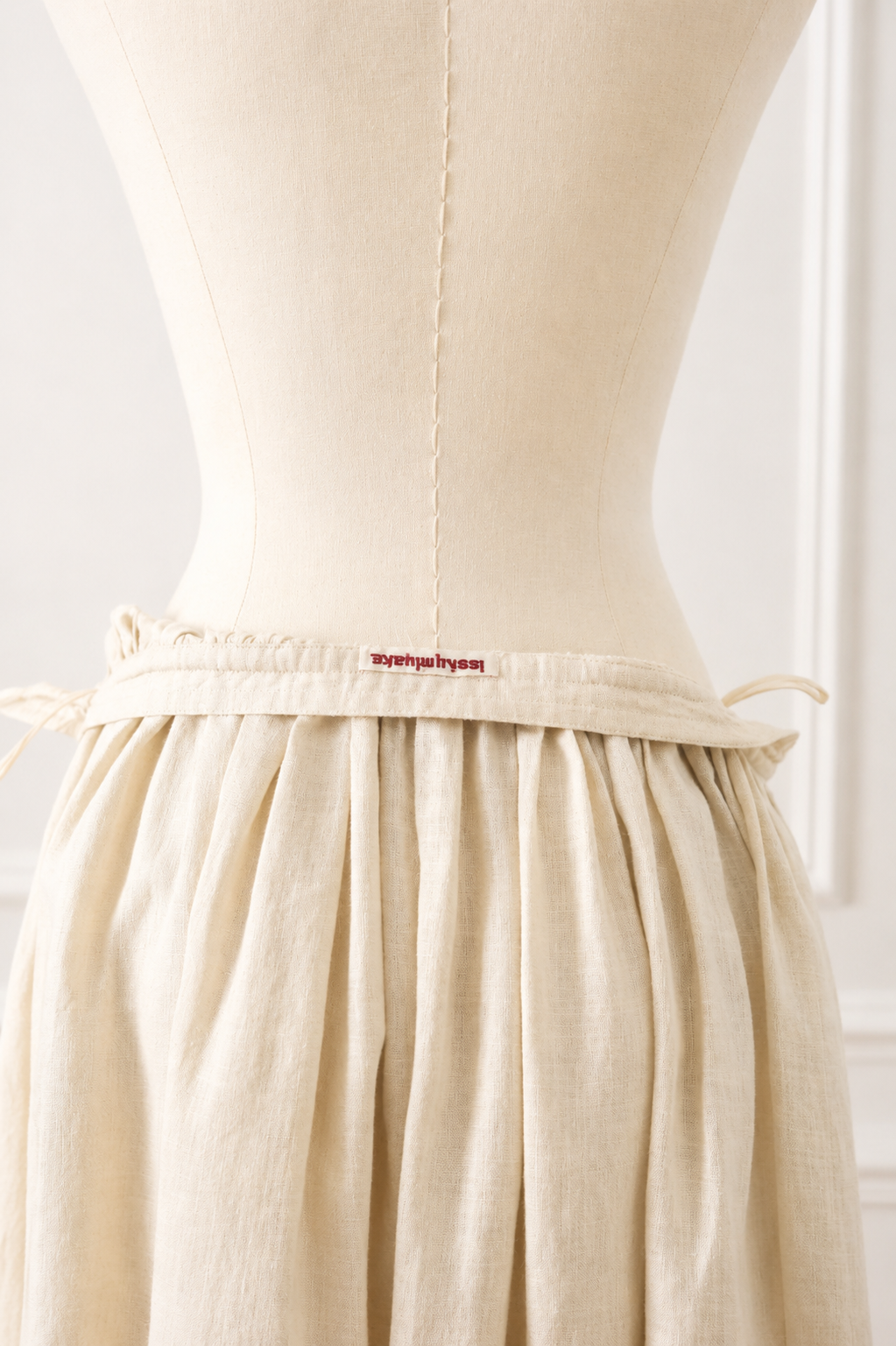 Issey Miyake shirt and skirt set from the 1970s