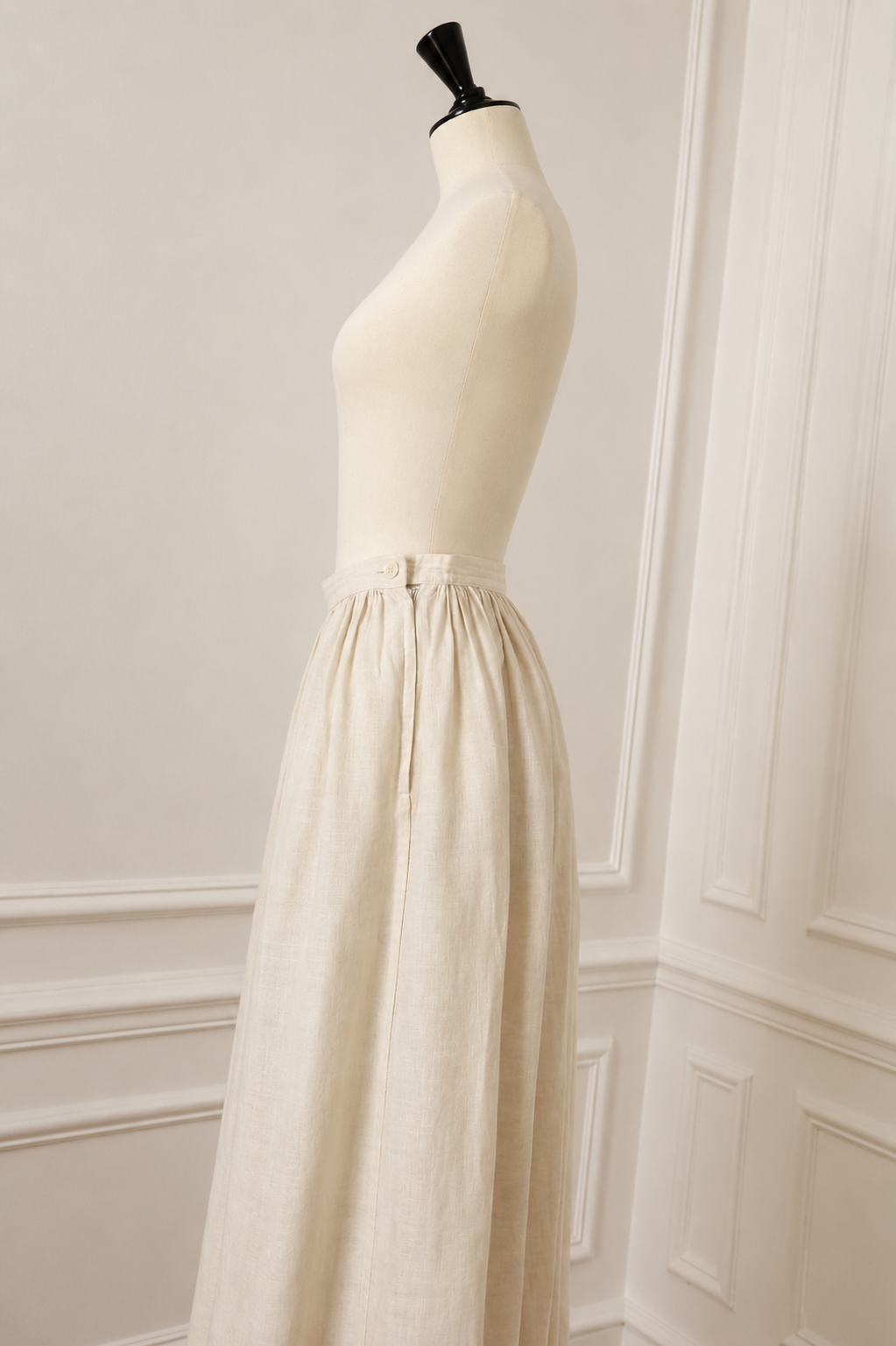 Issey Miyake shirt and skirt set from the 1970s