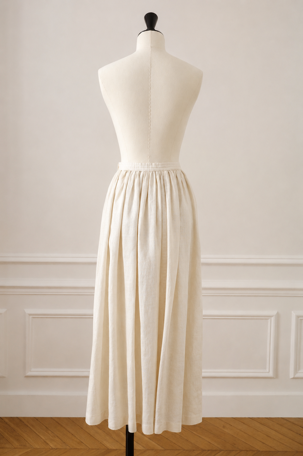 Issey Miyake shirt and skirt set from the 1970s
