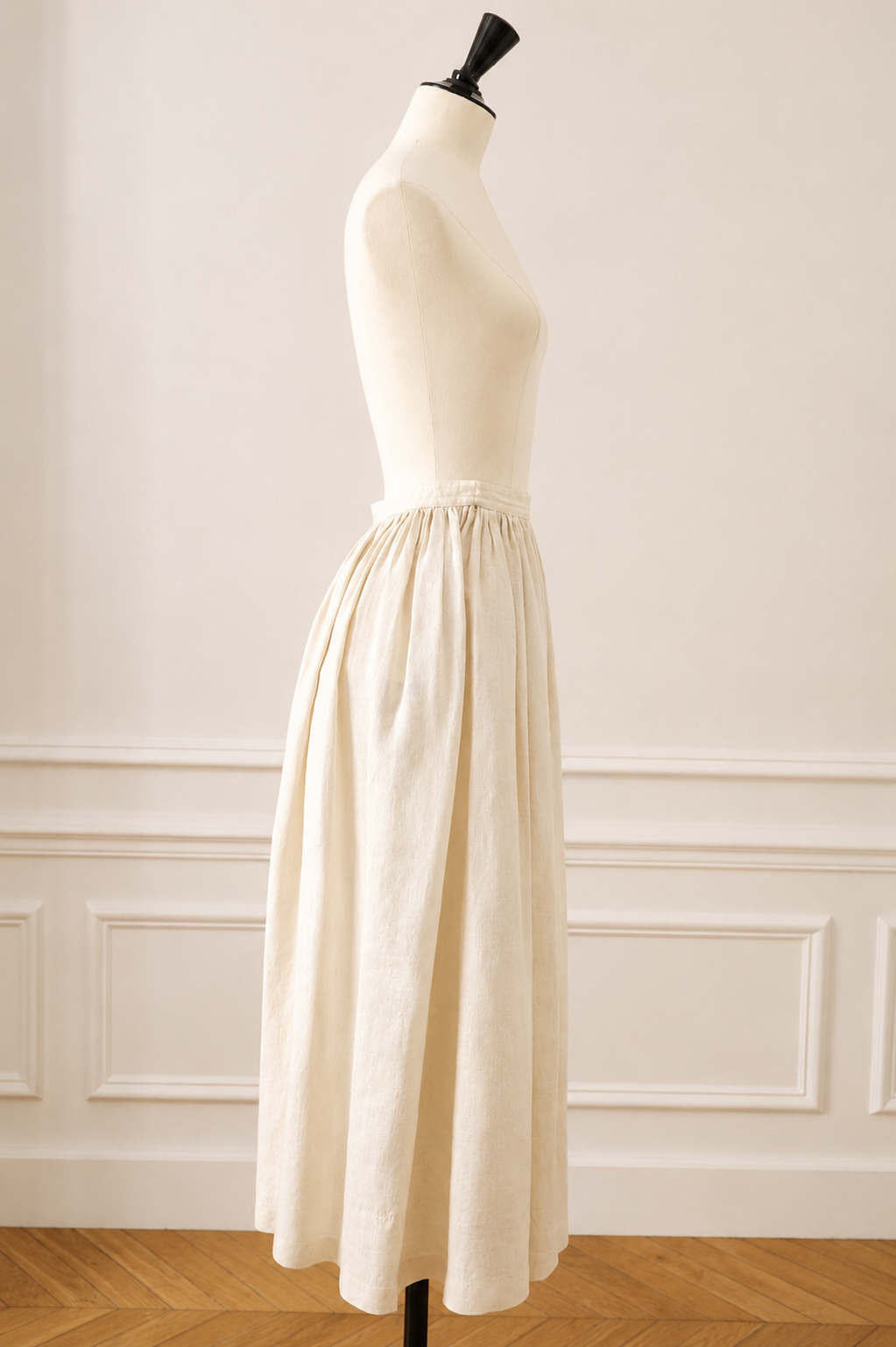 Issey Miyake shirt and skirt set from the 1970s