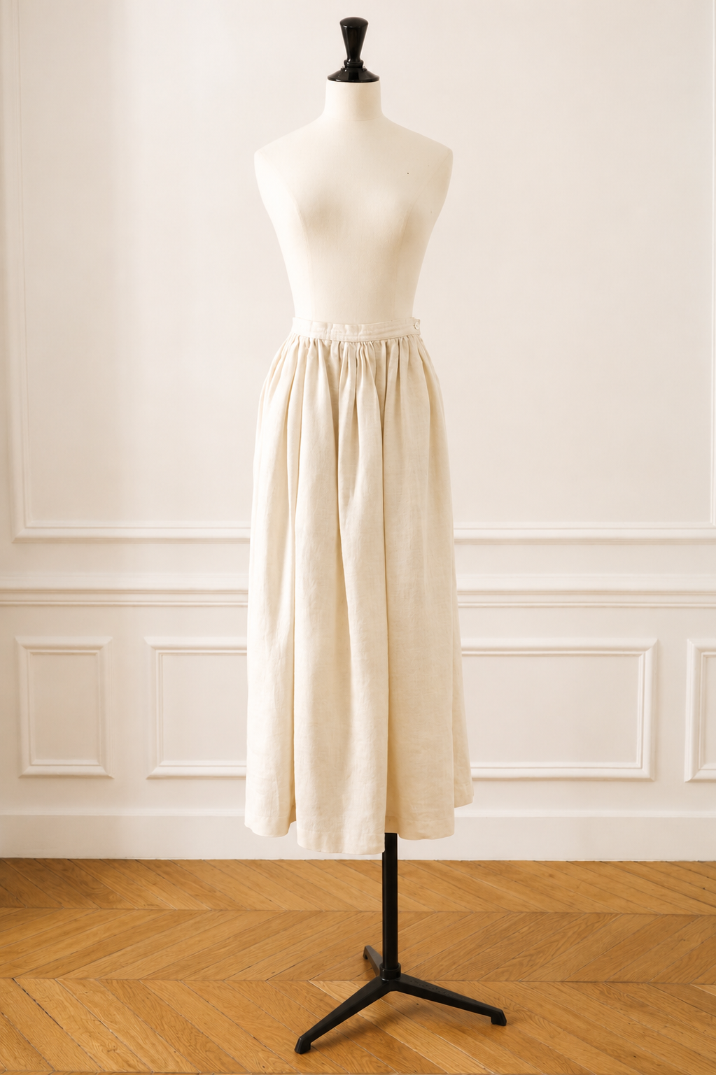 Issey Miyake shirt and skirt set from the 1970s