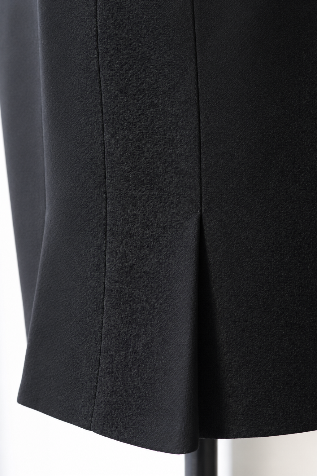 Azzedine Alaïa 1980s Black Wool Jacket and Skirt Set, Size Small
