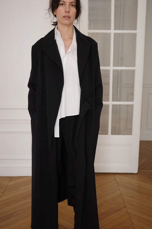 YOHJI YAMAMOTO - Long Coat, c.1990s